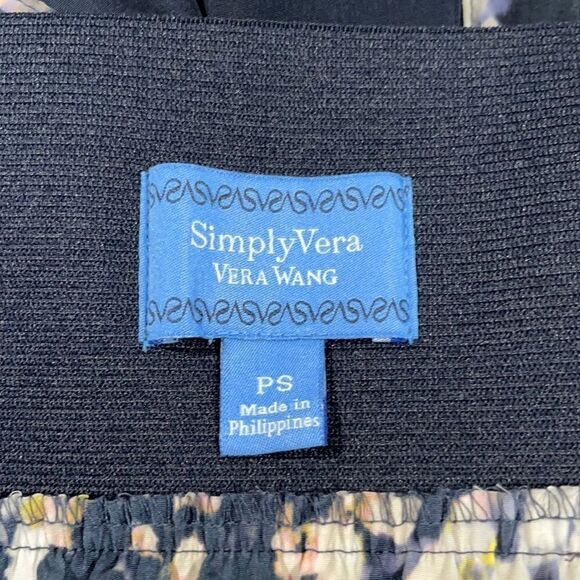 𝅺simply Vera Vera Wang Floral Sundress Sz SP - Picture 11 of 12